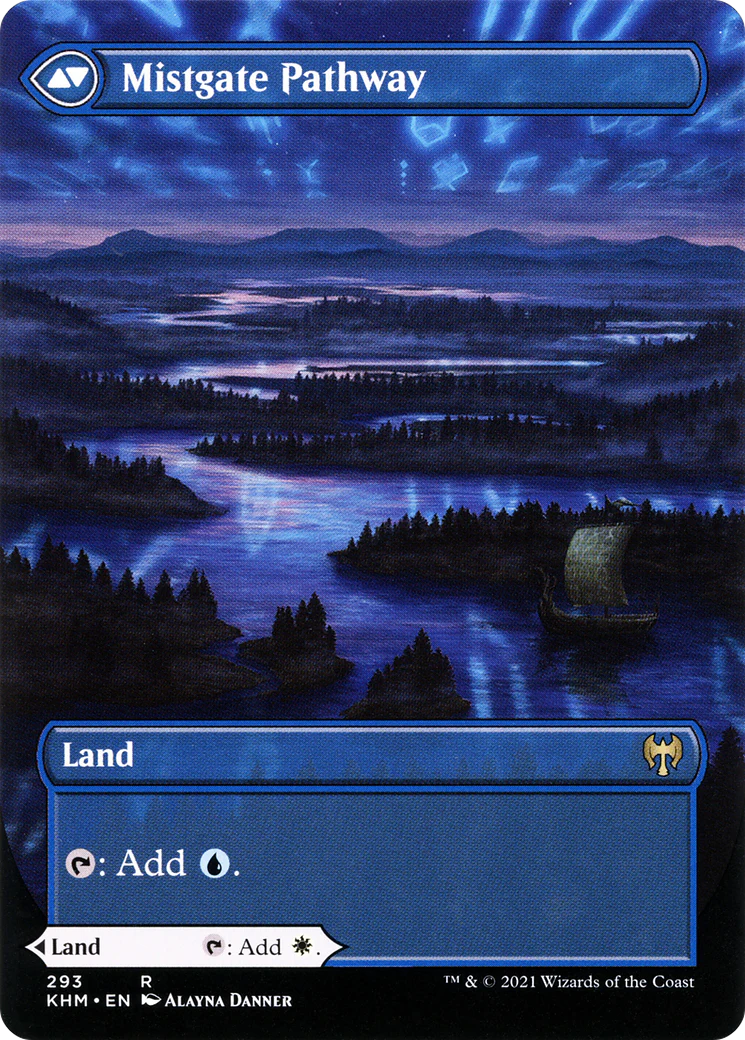 Hengegate Pathway (Borderless) (KHM-293)  - Kaldheim: (Showcase) - Image 2