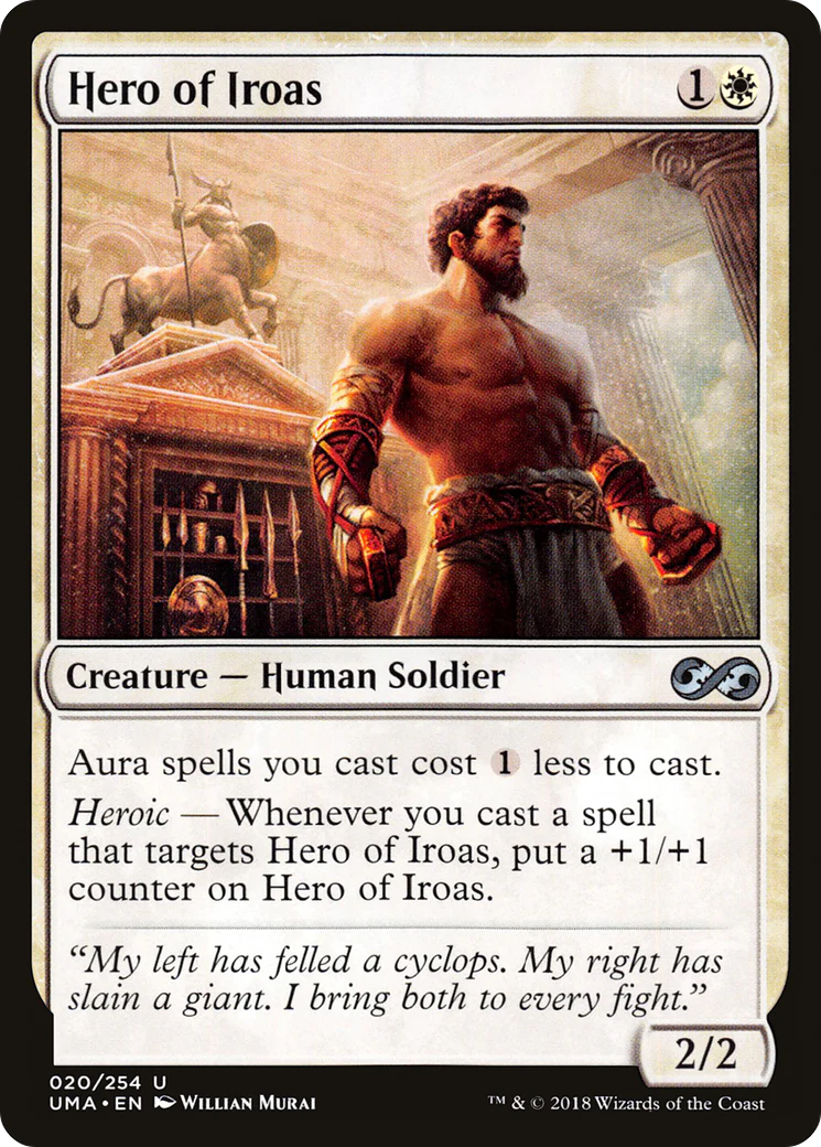Hero of Iroas (UMA-020)  Foil - Ultimate Masters