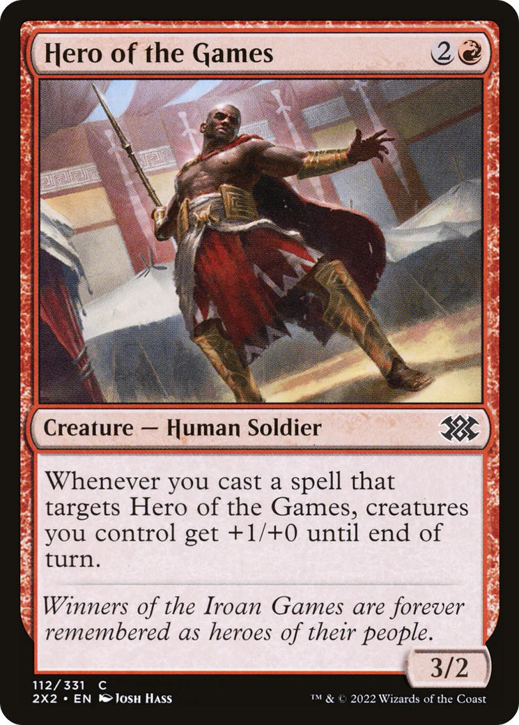 Hero of the Games (2X2-112)  Foil - Double Masters 2022