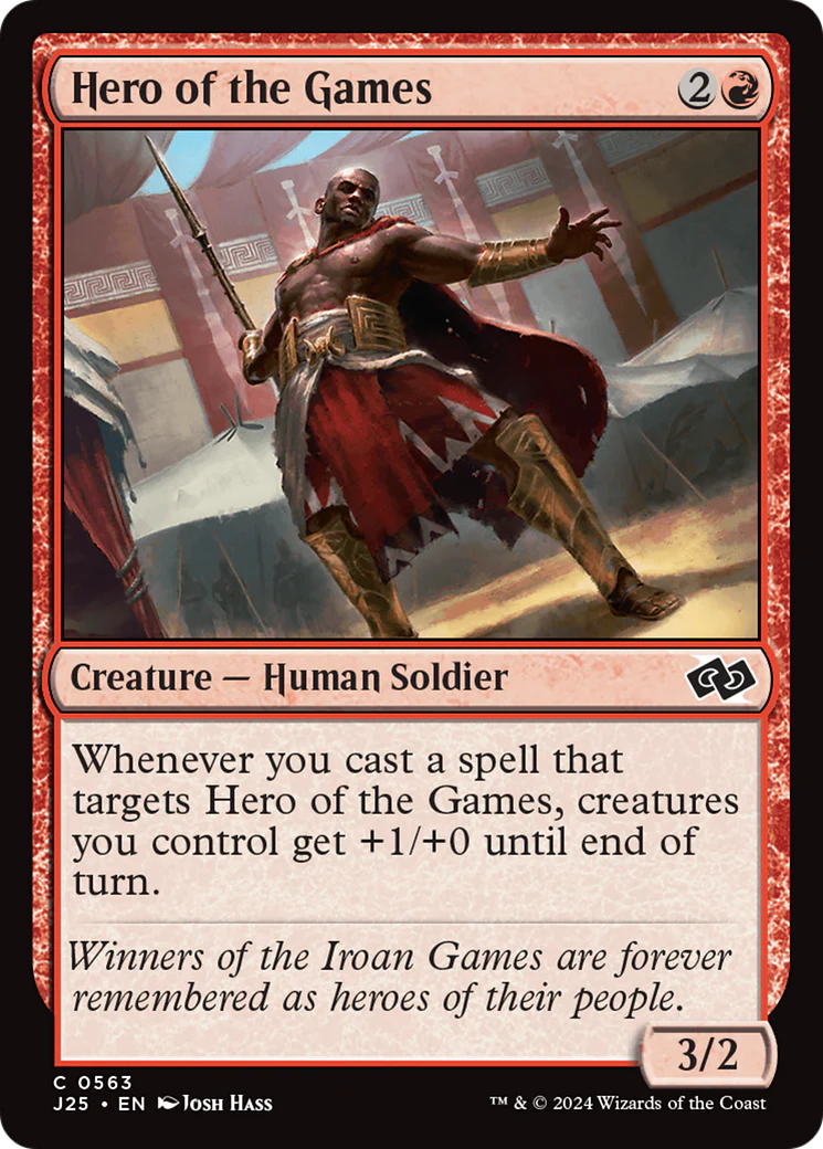 Hero of the Games (J25-563)  - Foundations Jumpstart