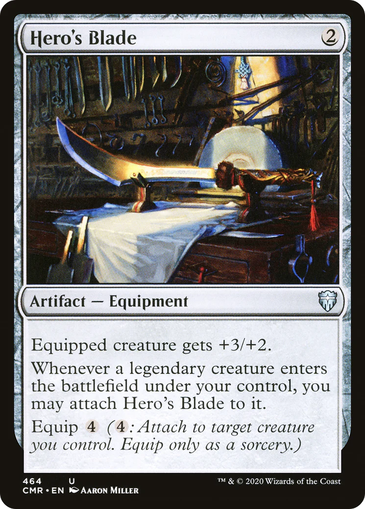 Hero's Blade (464) (CMR-464)  - Commander Legends