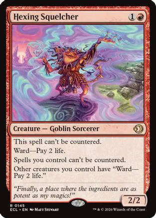 Hexing Squelcher (ECL-145) Foil - Lorwyn Eclipsed