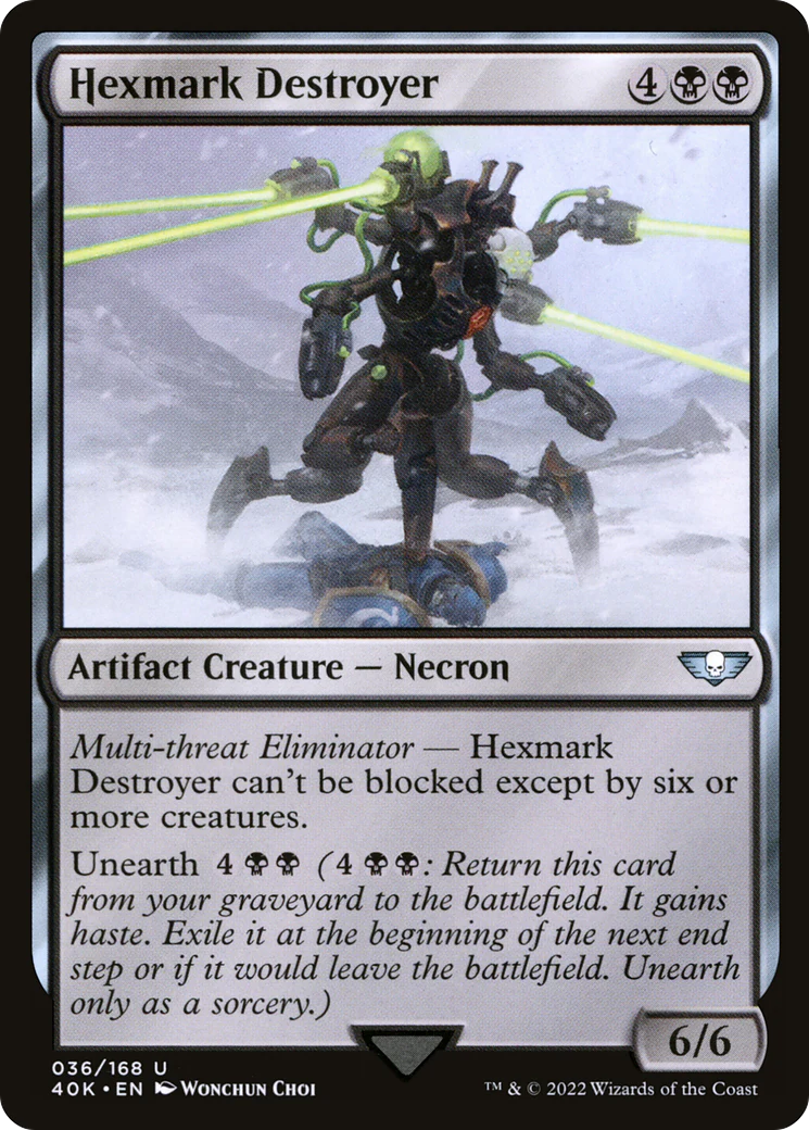Hexmark Destroyer (40K-036)  - Warhammer 40,000 Commander