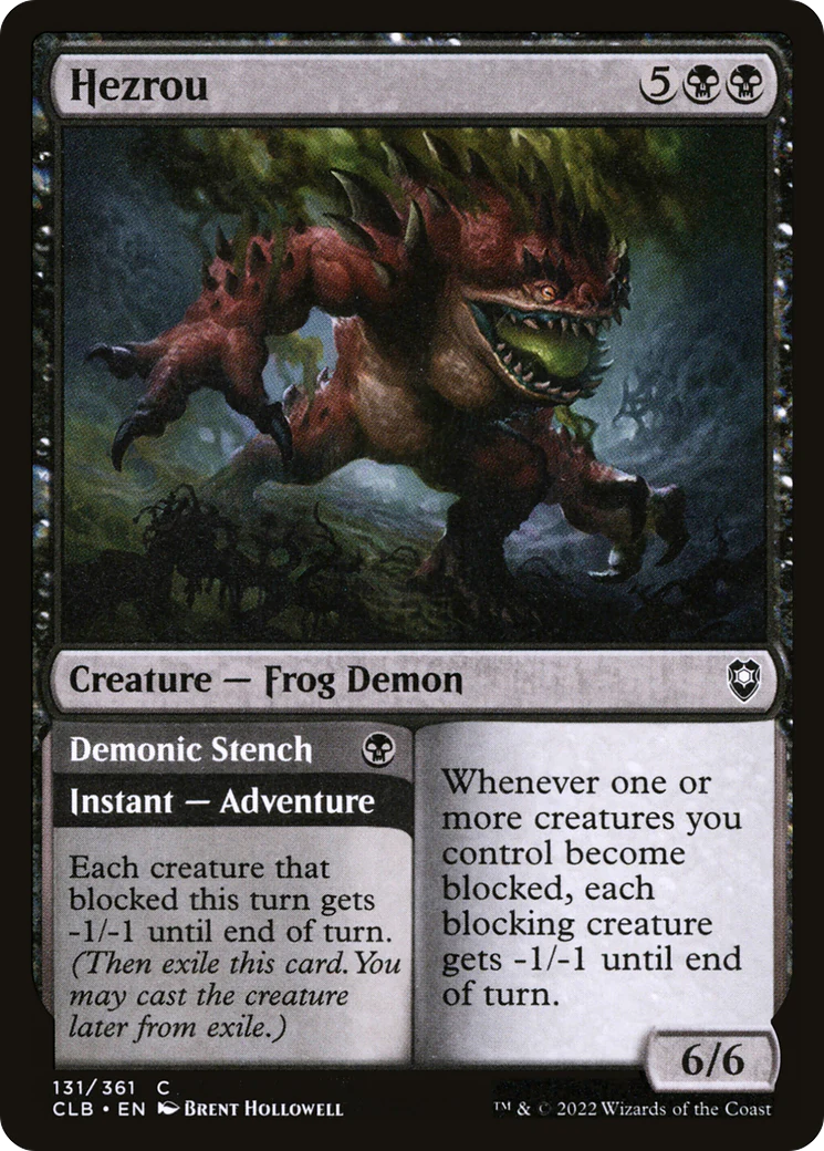 Hezrou (CLB-131) Foil - Commander Legends: Battle for Baldur's Gate