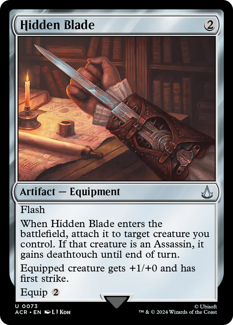 Hidden Blade (ACR-073)  Foil - Assassin's Creed