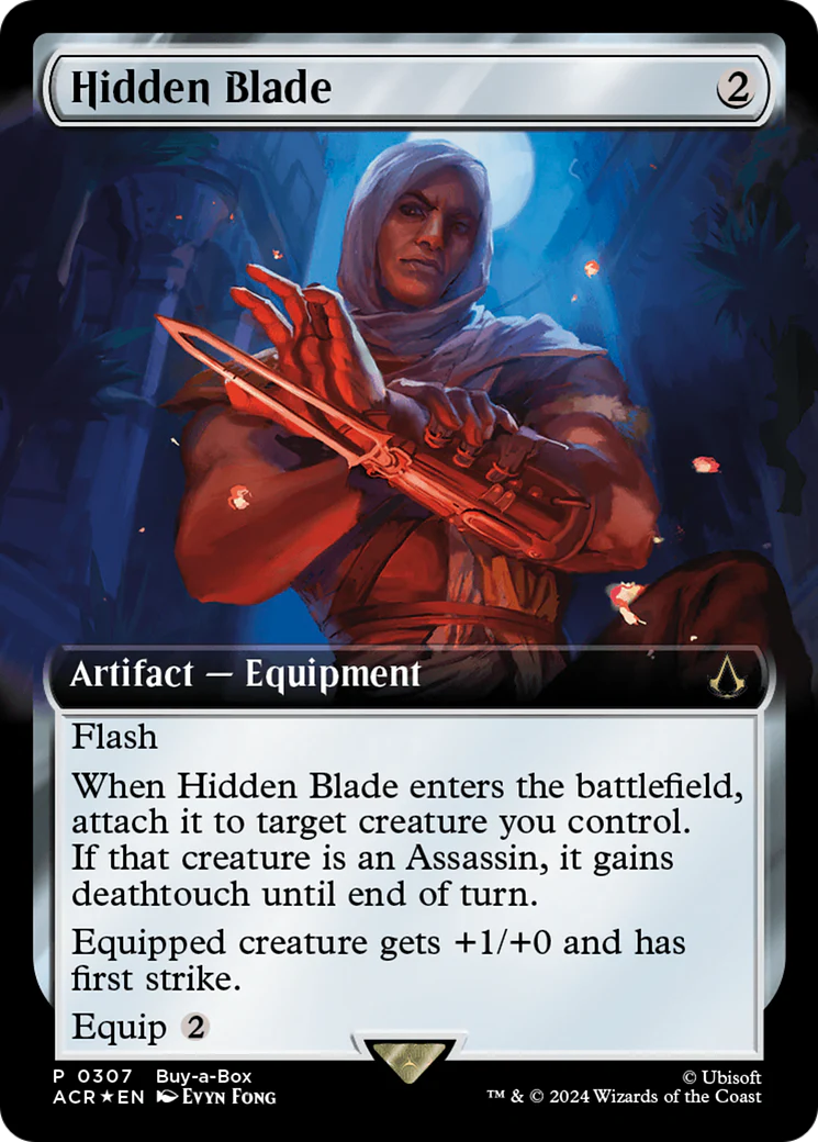Hidden Blade (Extended Art) (BABP-307)  Foil - Assassin's Creed: (Extended Art)