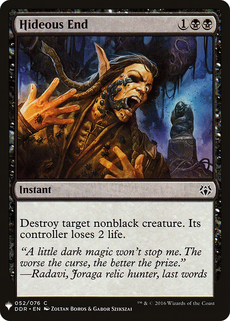 Hideous End (LIST-052)  - The List