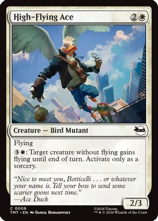 High-Flying Ace (TMT-009)  - Teenage Mutant Ninja Turtles