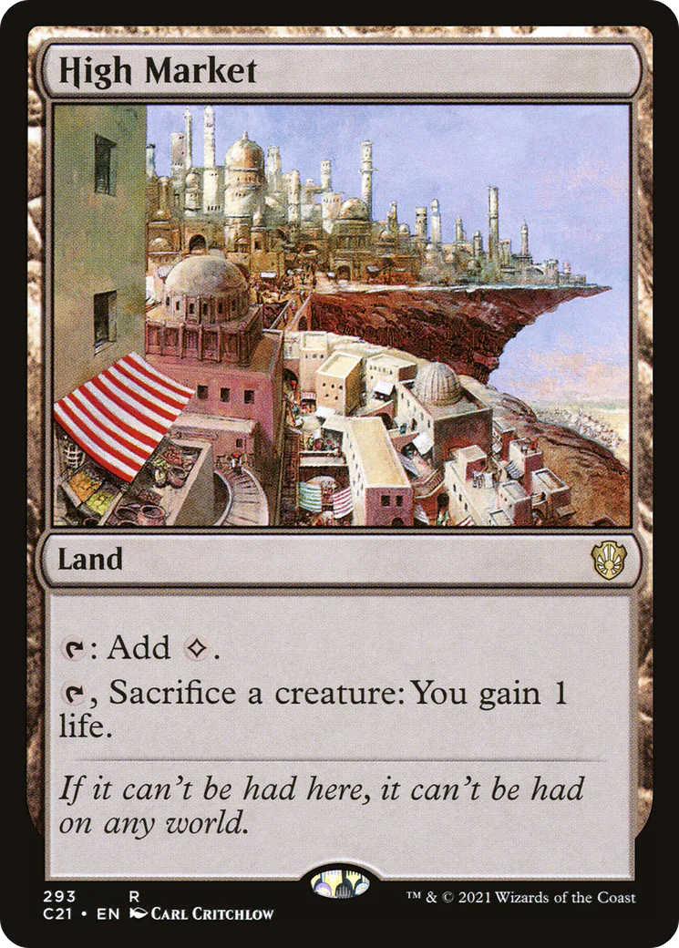 High Market (C21-293)  - Commander 2021