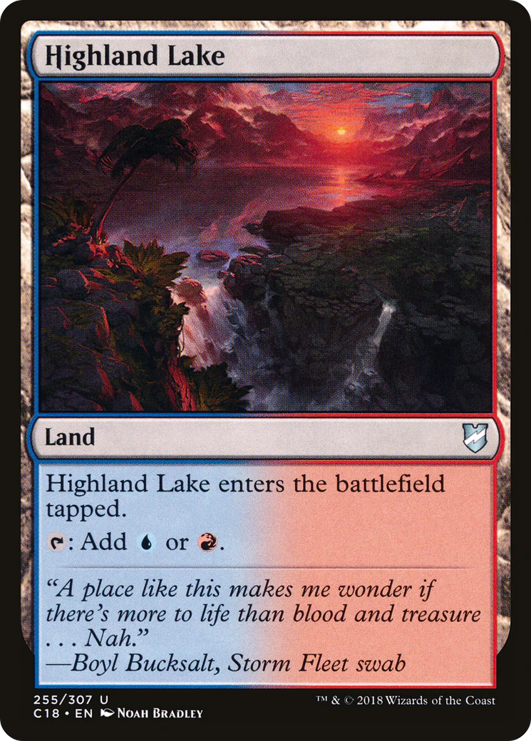 Highland Lake (C18-255)  - Commander 2018