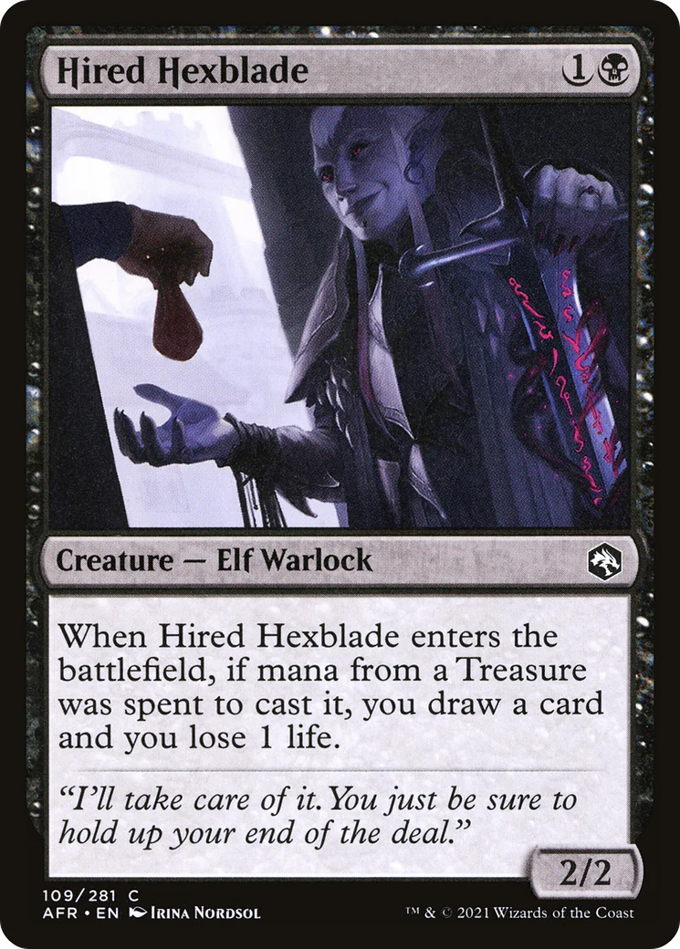 Hired Hexblade (AFR-109)  - Adventures in the Forgotten Realms
