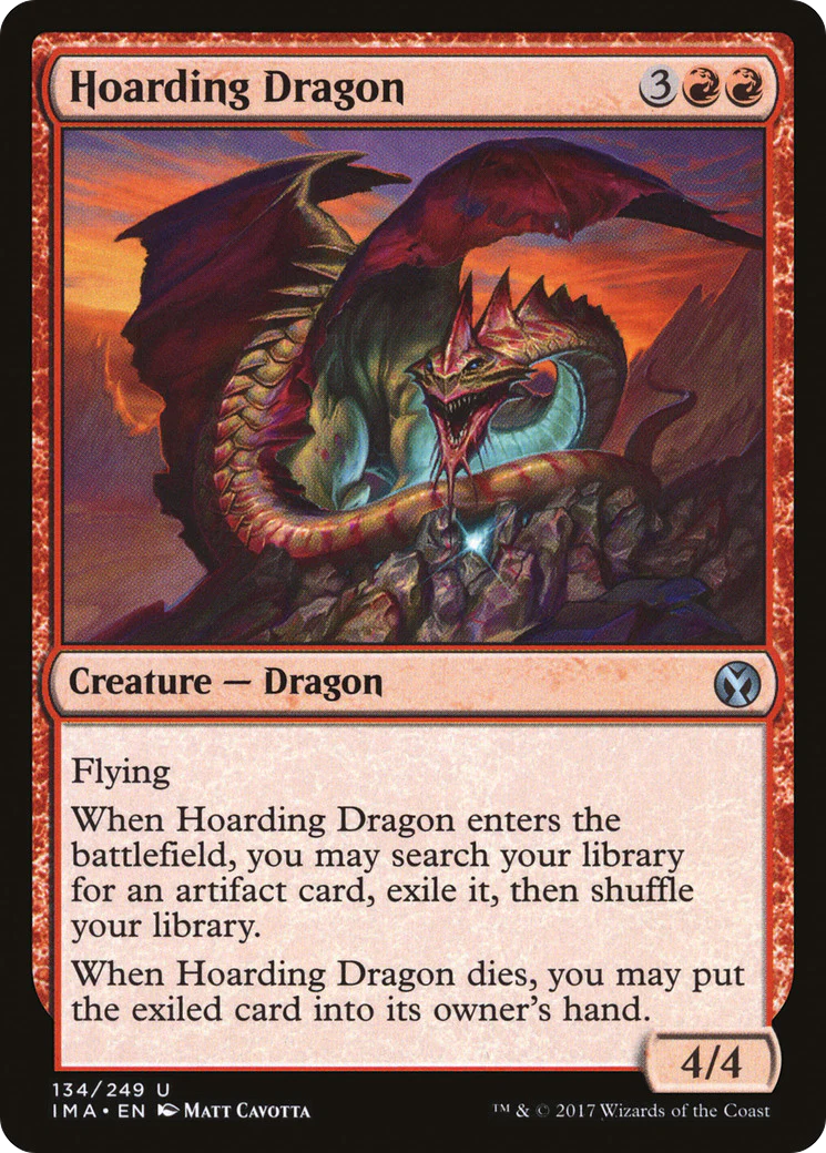 Hoarding Dragon (IMA-134)  - Iconic Masters