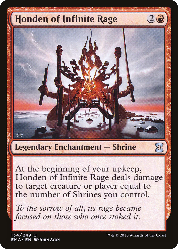 Honden of Infinite Rage (EMA-134)  - Eternal Masters