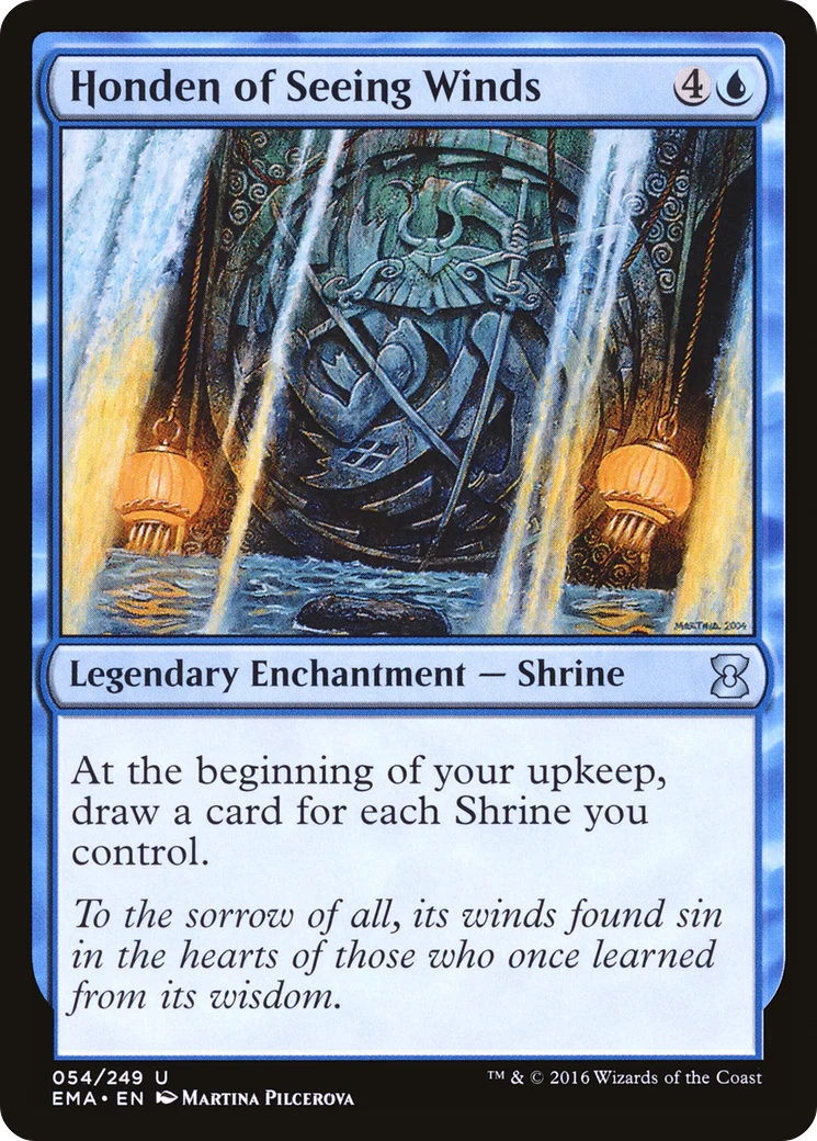 Honden of Seeing Winds (EMA-054)  Foil - Eternal Masters