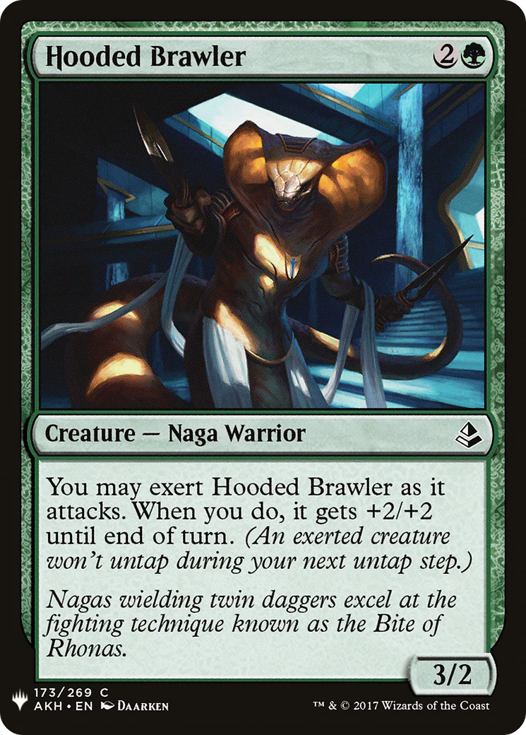 Hooded Brawler (LIST-AKH-173)  - The List