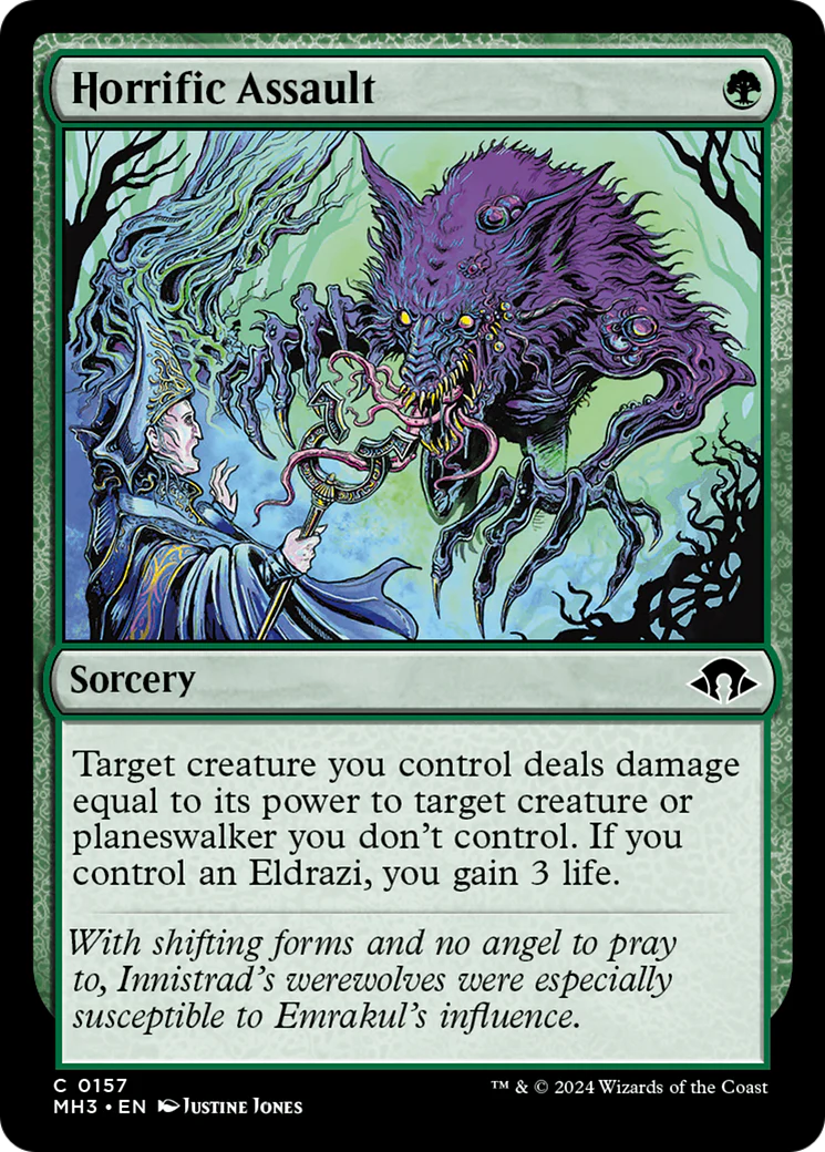 Horrific Assault (MH3-157)  Foil - Modern Horizons 3