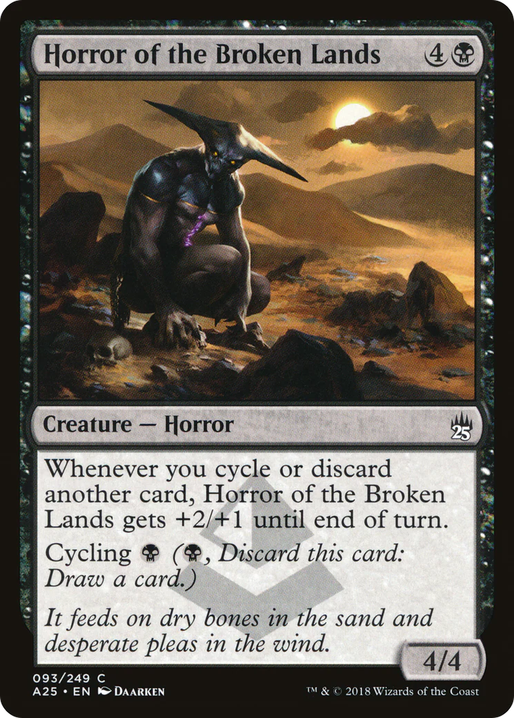 Horror of the Broken Lands (A25-093)  Foil - Masters 25