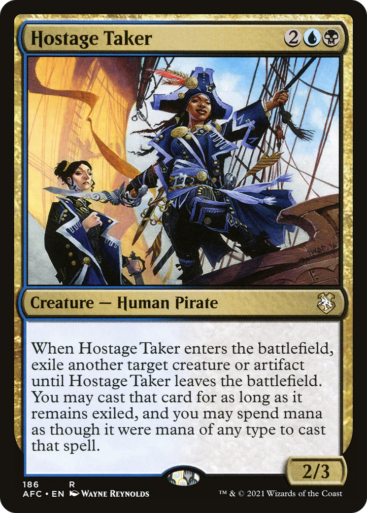 Hostage Taker (AFC-186) - Adventures in the Forgotten Realms Commander