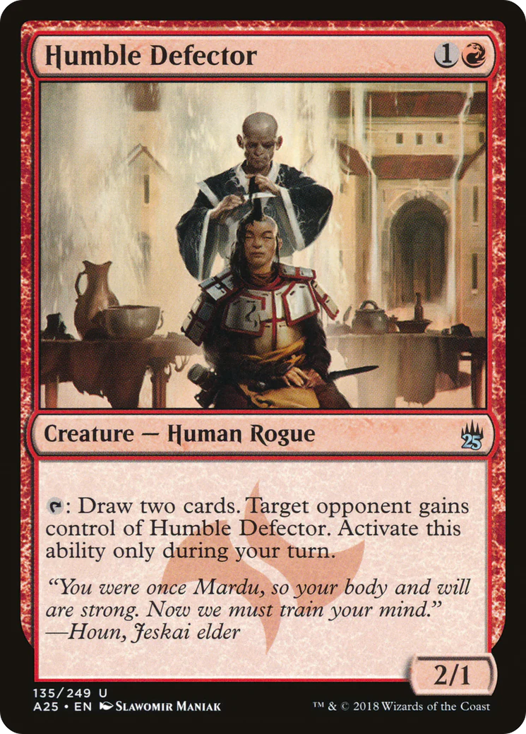Humble Defector (A25-135)  Foil - Masters 25
