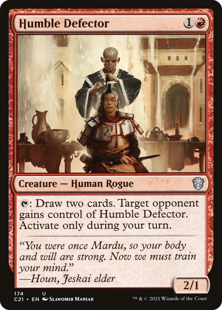 Humble Defector (C21-174)  - Commander 2021