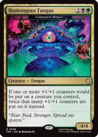 Humongous Fungus - Corpsejack Menace (TMC-056)  - Commander: Teenage Mutant Ninja Turtles