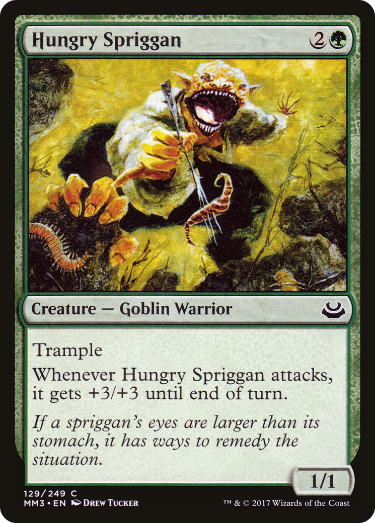 Hungry Spriggan (MM3-129)  Foil - Modern Masters 2017
