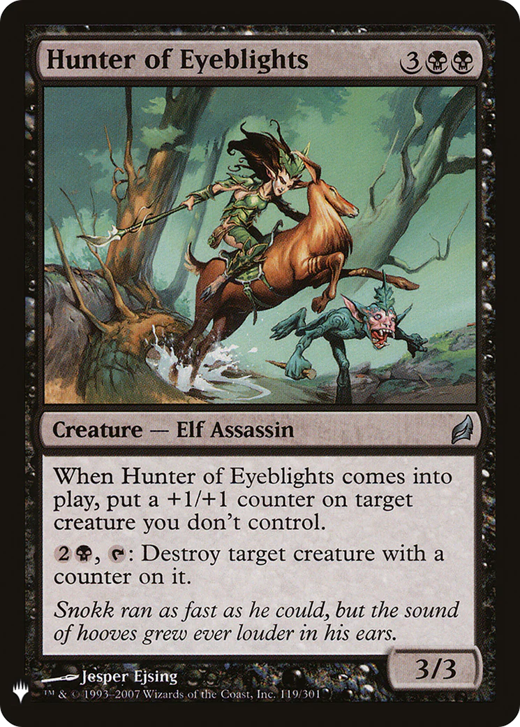 Hunter of Eyeblights (LIST-119)  - The List
