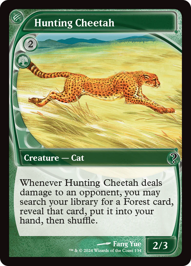 Hunting Cheetah (Future Sight) (MB2-134)  - Mystery Booster 2