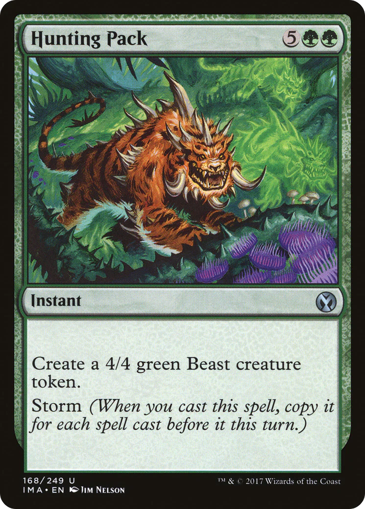 Hunting Pack (IMA-168)  Foil - Iconic Masters