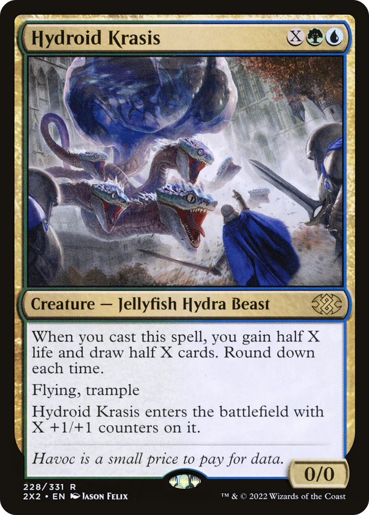 Hydroid Krasis (2X2-228) Foil - Double Masters 2022