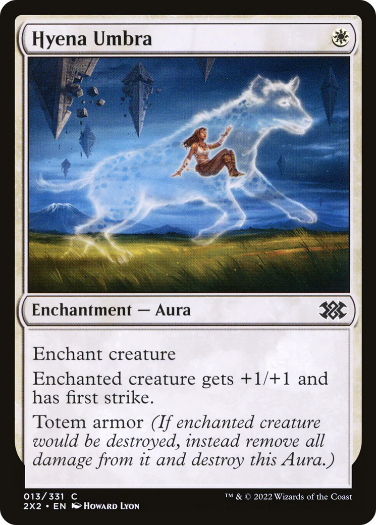Hyena Umbra (2X2-013)  Foil - Double Masters 2022