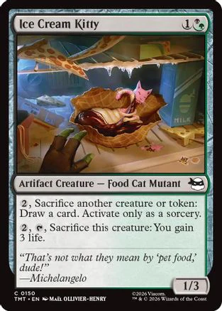 Ice Cream Kitty (TMT-150)  - Teenage Mutant Ninja Turtles