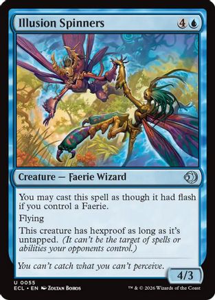 Illusion Spinners (ECL-055) Foil - Lorwyn Eclipsed