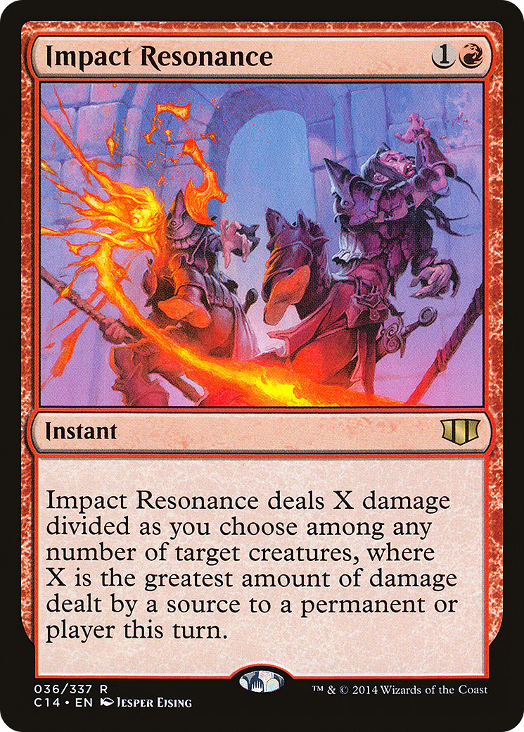 Impact Resonance (C14-036)  - Commander 2014