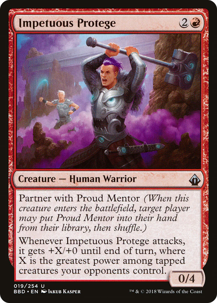 Impetuous Protege (BBD-019) Foil - Battlebond