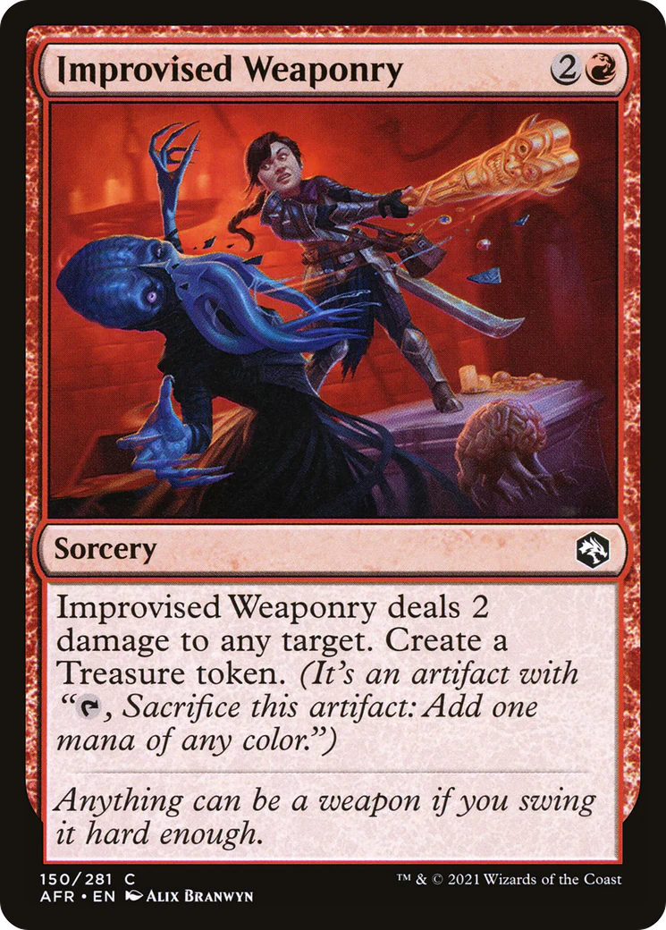 Improvised Weaponry (AFR-150)  - Adventures in the Forgotten Realms