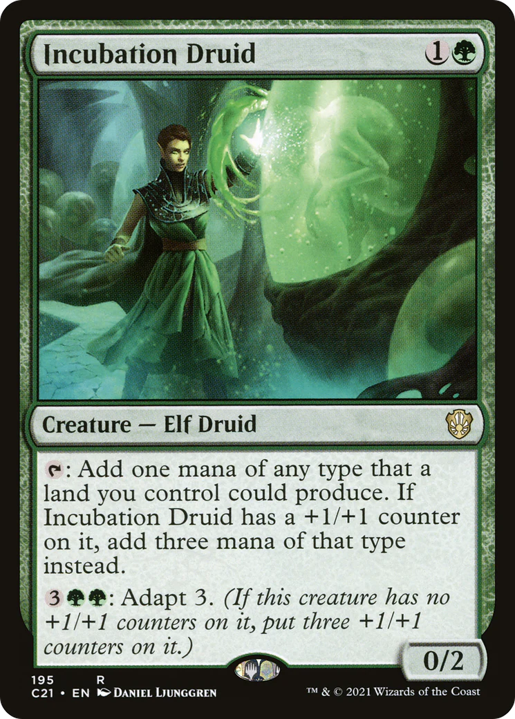 Incubation Druid (C21-195)  - Commander 2021