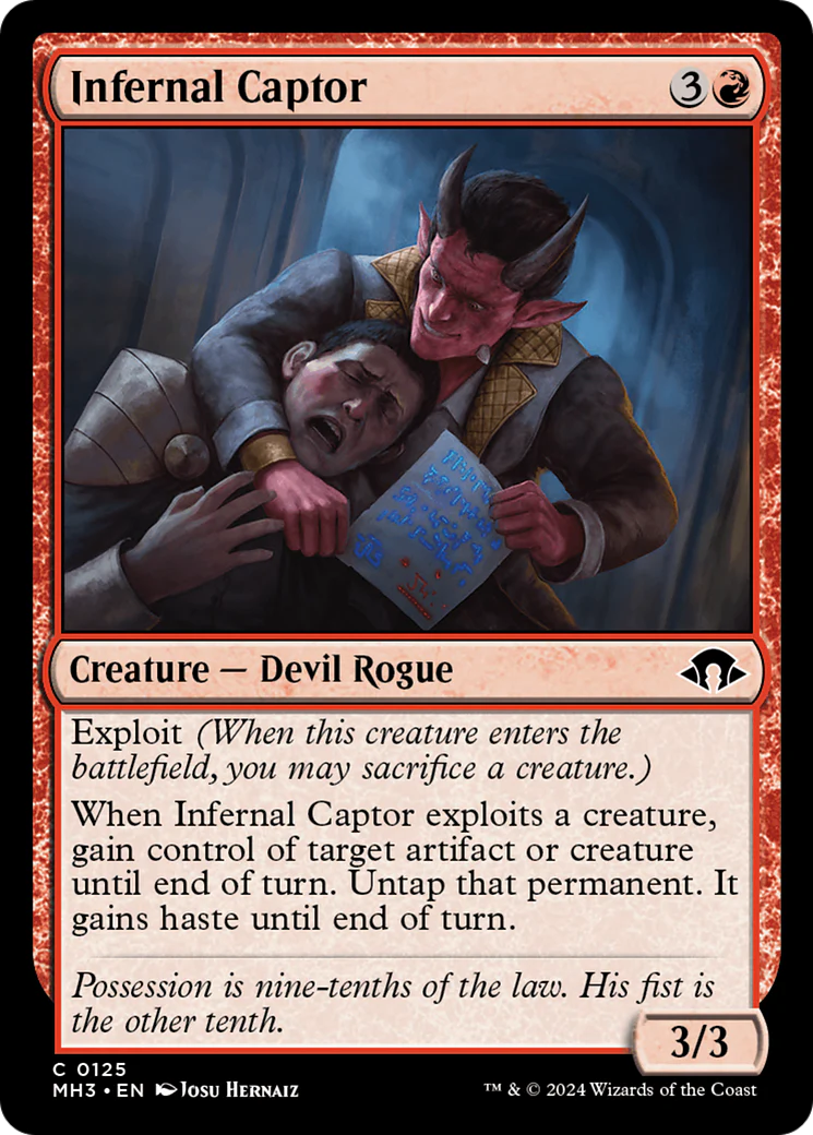 Infernal Captor (MH3-125)  - Modern Horizons 3