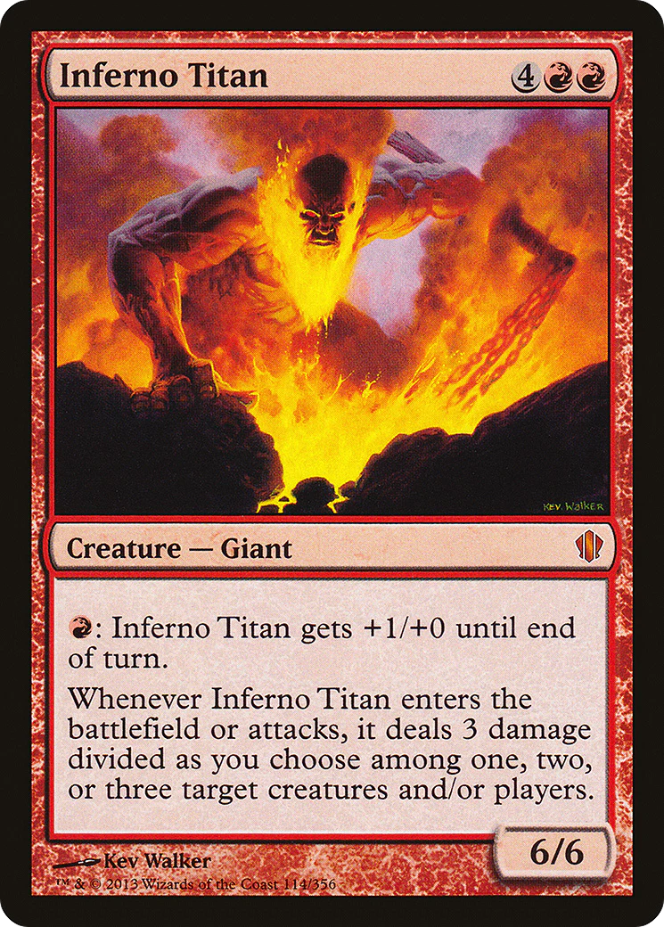 Inferno Titan (C13-114)  - Commander 2013