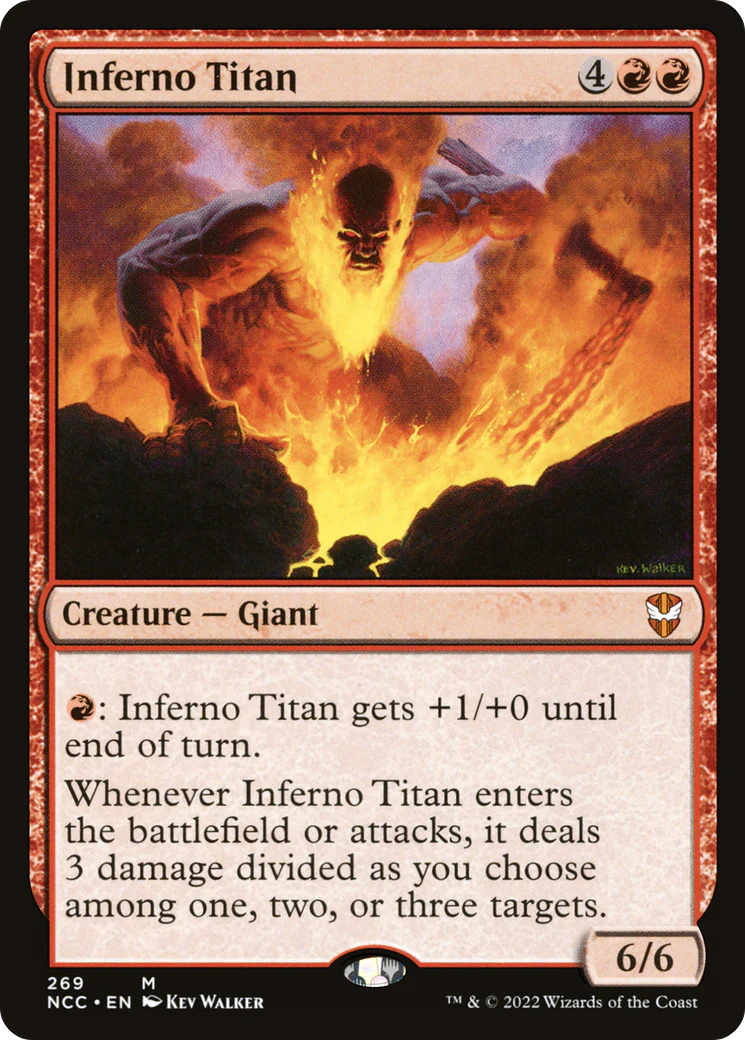 Inferno Titan (NCC-269)  - New Capenna Commander