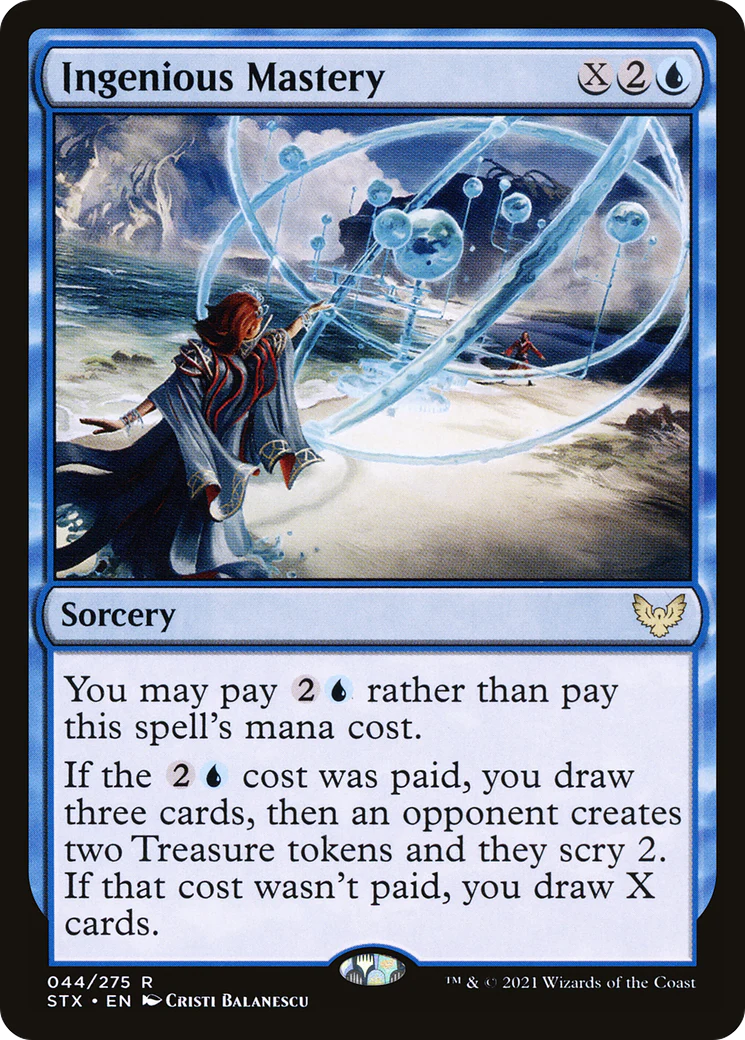 Ingenious Mastery (STX-044)  Foil - Strixhaven: School of Mages