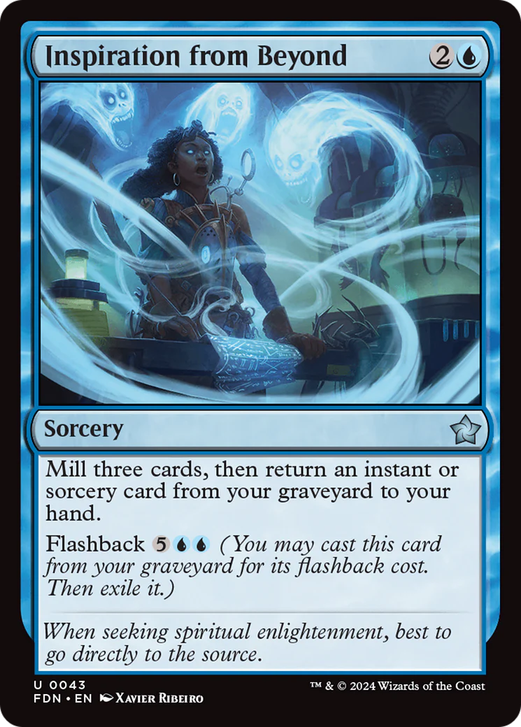 Inspiration from Beyond (FDN-043)  Foil - Foundations