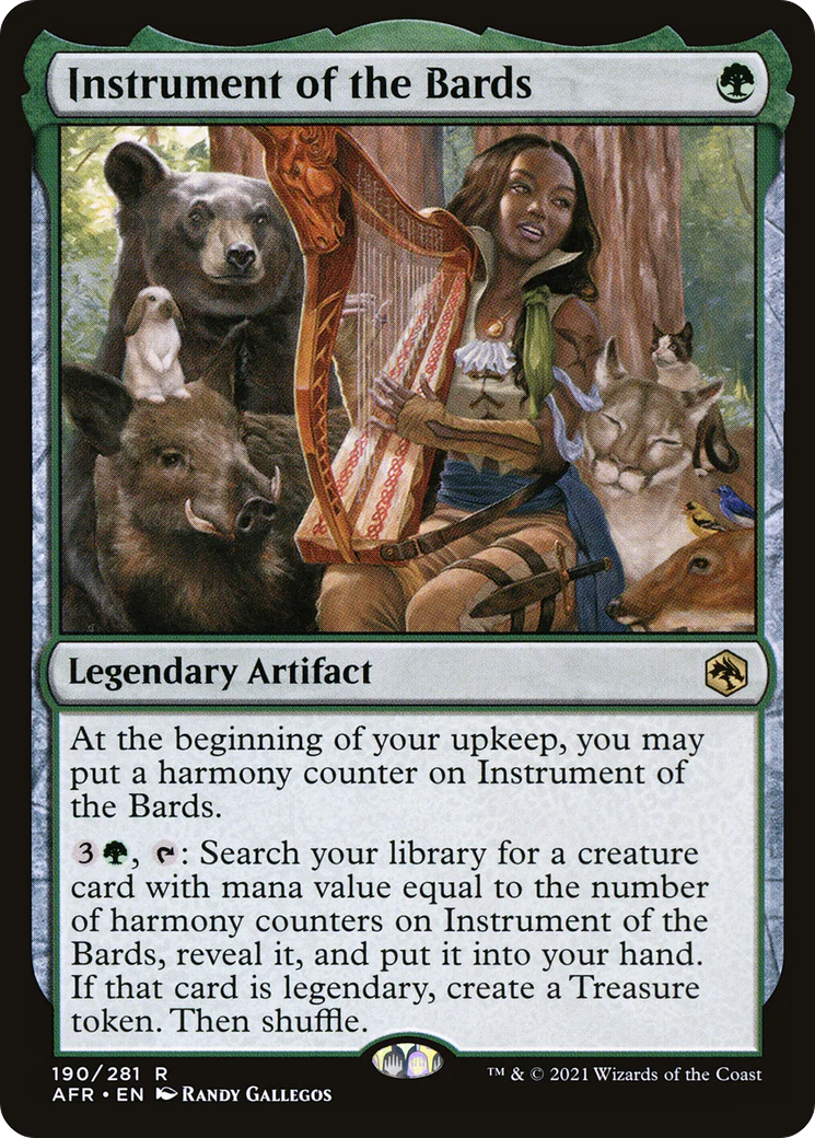 Instrument of the Bards (AFR-190)  - Adventures in the Forgotten Realms