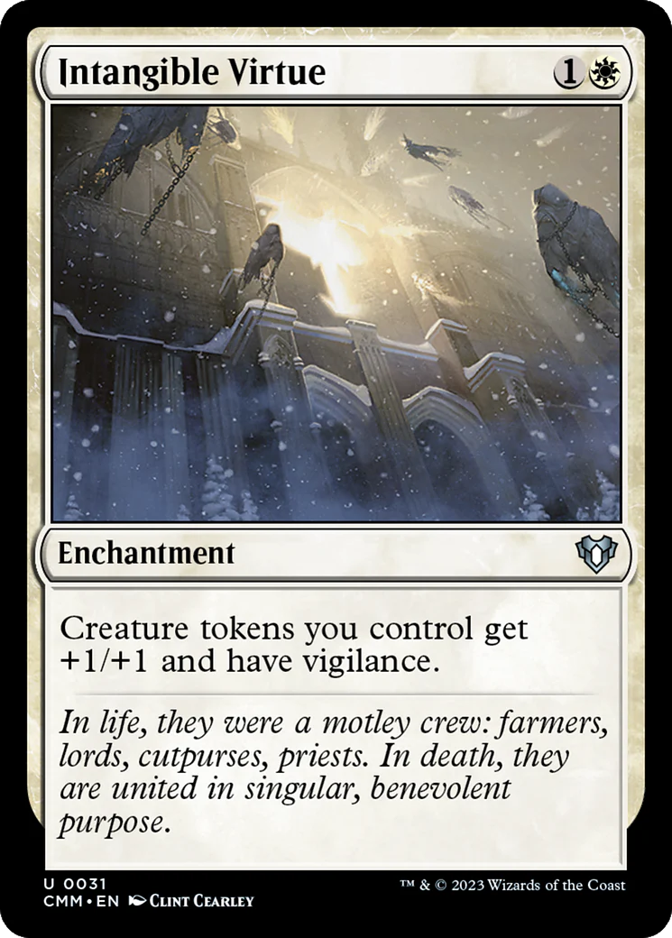 Intangible Virtue (CMM-031)  - Commander Masters