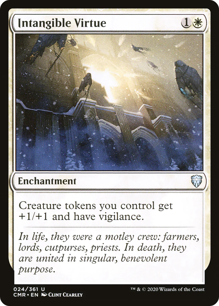 Intangible Virtue (CMR-024)  - Commander Legends