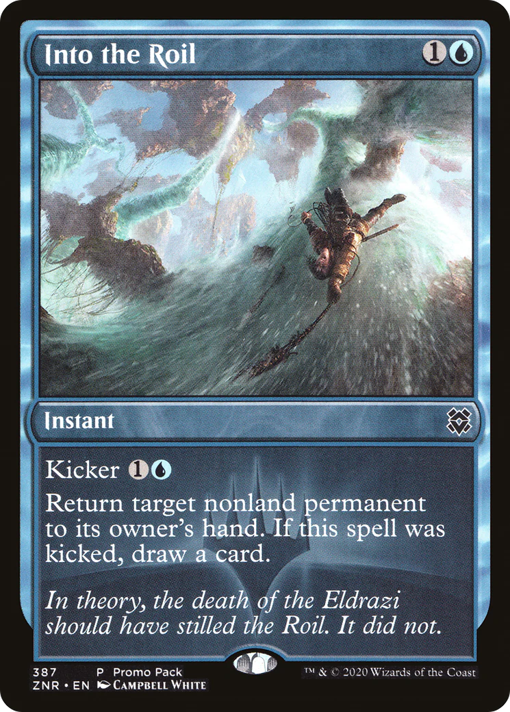 Into the Roil (PPZNR-387)  Foil - Zendikar Rising