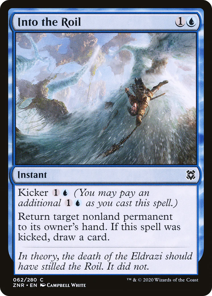 Into the Roil (ZNR-062) Foil - Zendikar Rising