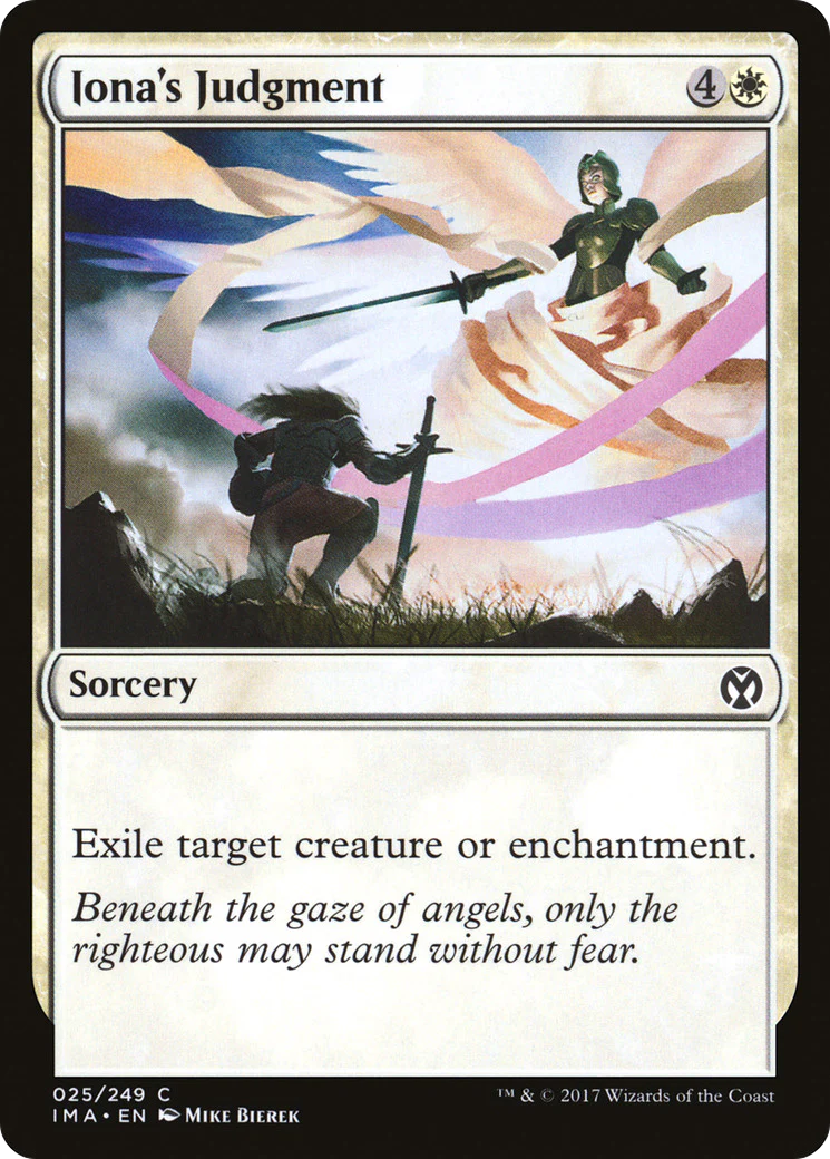 Iona's Judgment (IMA-025)  - Iconic Masters