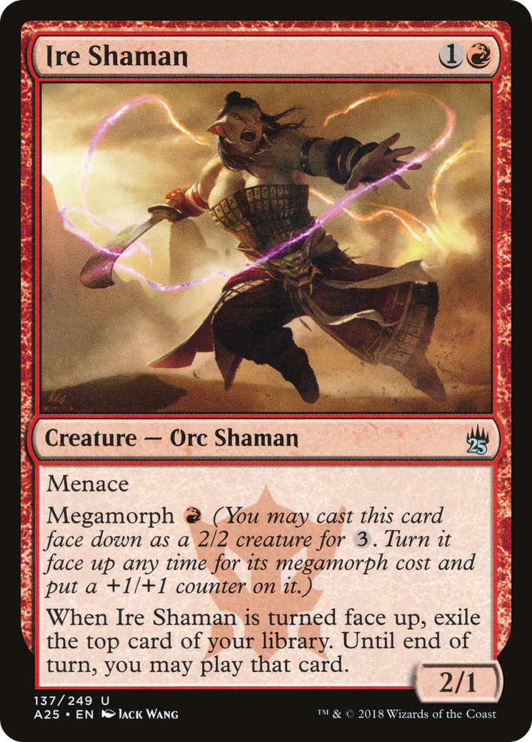 Ire Shaman (A25-137)  Foil - Masters 25