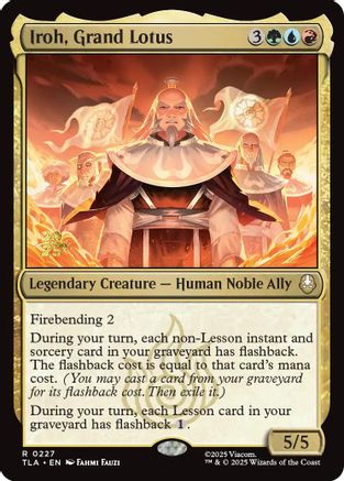 Iroh, Grand Lotus (PRE-227)  Foil - Prerelease Cards